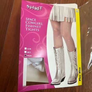 Space Cowgirl Star Sparkles Fishnets